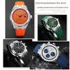 AI1108 Quick Release Metal Adapter Silicone Watch Band For Maurice Lacroix AIKON AI6008 AI6007 AI6038 AI6058 AI1018 Rubber Strap