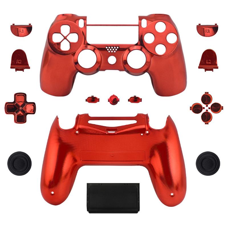 DATA FROG For Sony PS4 Slim PS4 JDM-040 Controller Grip Housing Shell Button Cover Cap