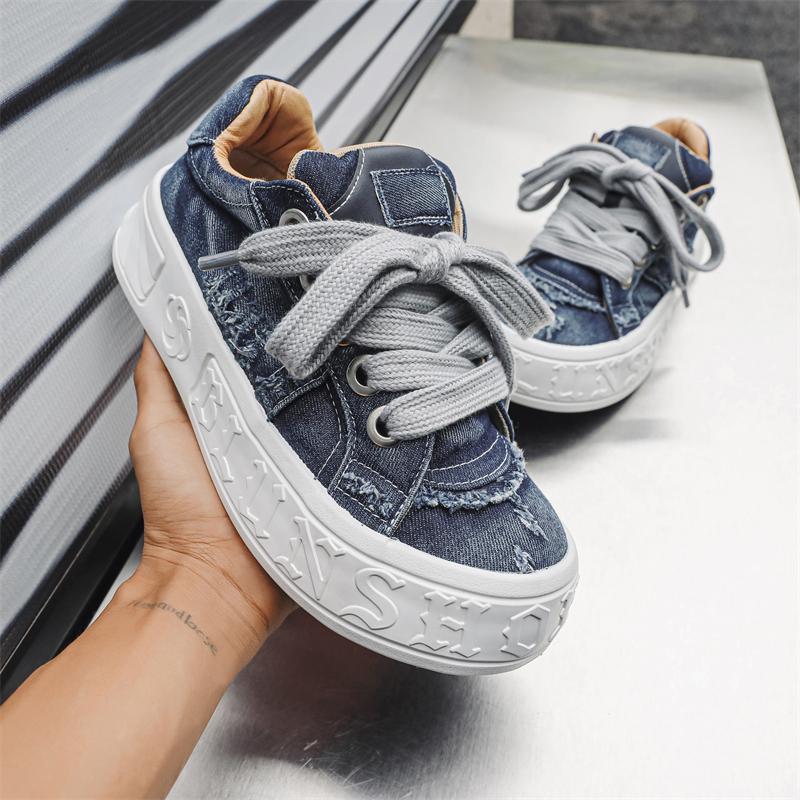 Classic New Compact Lightweight Versatile Men's and Women's Canvas Shoes Fashionable and Trendy Lace Up Sports Shoes Size 39-44