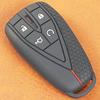 4 Button Smart Remote Key Fob Ring Chain Case Cover Holder Protect Silicone For Changan CS35 Plus CS75 Plus CS55 Plus 2019 2020