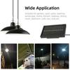 New Solar Power Pendant Light Remote Outdoor Lamp Waterproof Garden Chandelier Indoor Garden Yard Shed Barn LED with Remote