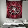 Sparta Rotterdam  Wall Hanging Printed Fabric Blanket Decorative Tapestries for Bedroom Living Room Home Decor
