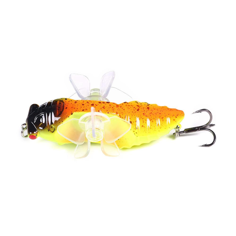 

Insect Bionic Lure Bait15.5g7.5cmSurface Casting Vibration Sinking Bait Noise Bait Freshwater Saltwater Universal Bass Speci Kil 7.5cm-15.5g