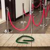 Stylish 60 Inch Red Velvet Crowd Control Rope for Queue Line Management
