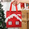 12-1x Tragbare Geschenktaschen Vliesstoff Süßigkeiten Keks Organizer Geschenke Geschenkverpackungstaschen Für Weihnachten Party Dekoration Zubehör