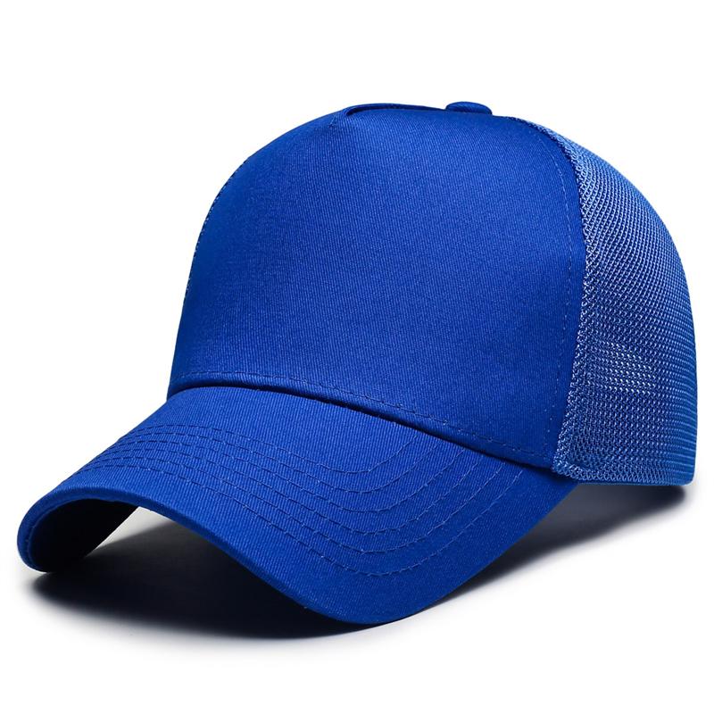 Summer Breathable Mesh Baseball Cap Solid Color Sunscreen Capoutdoor Sports Cap