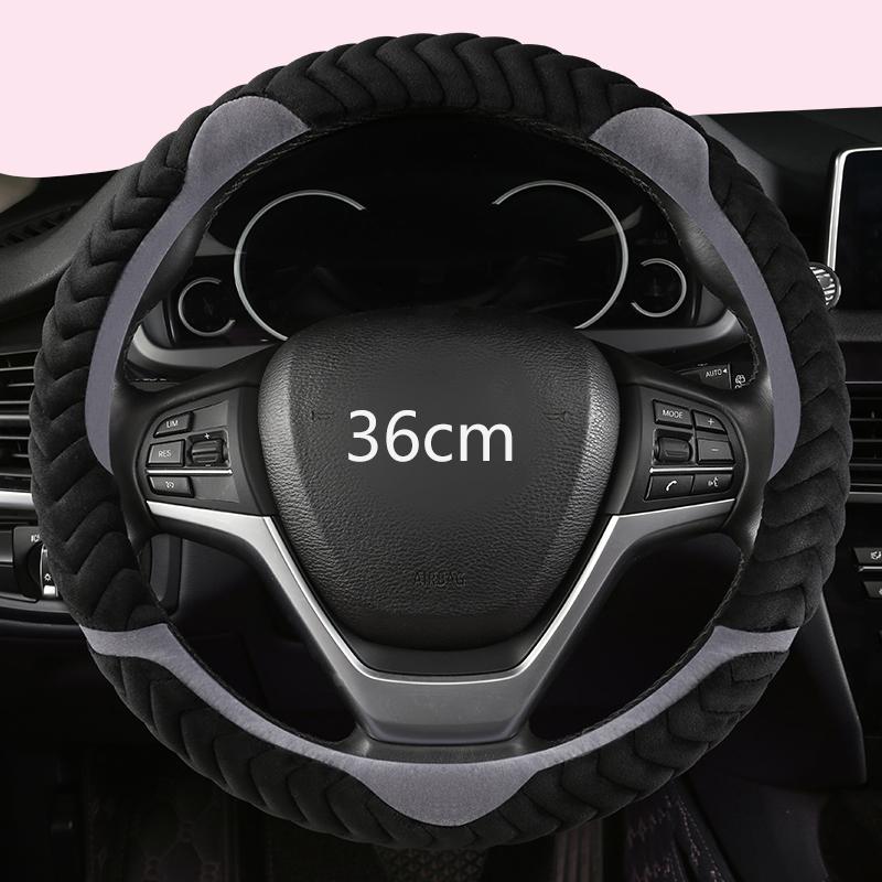 D/O Form 36cm Auto Lenkradbezug Plüsch für Honda Civic Ciimo Jade SUZUKI Alto LINGYANG NISSAN Juke Toyota Aqua Prius