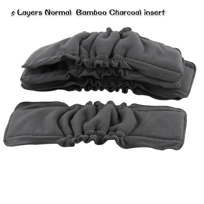 5 layers Insert Liners For Cloth Diaper Nappy Changing Pad Reusable