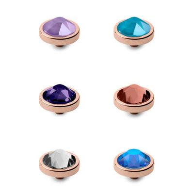 Qudokorea Kudo Kanino 9mm Crystal Top Rose Gold
