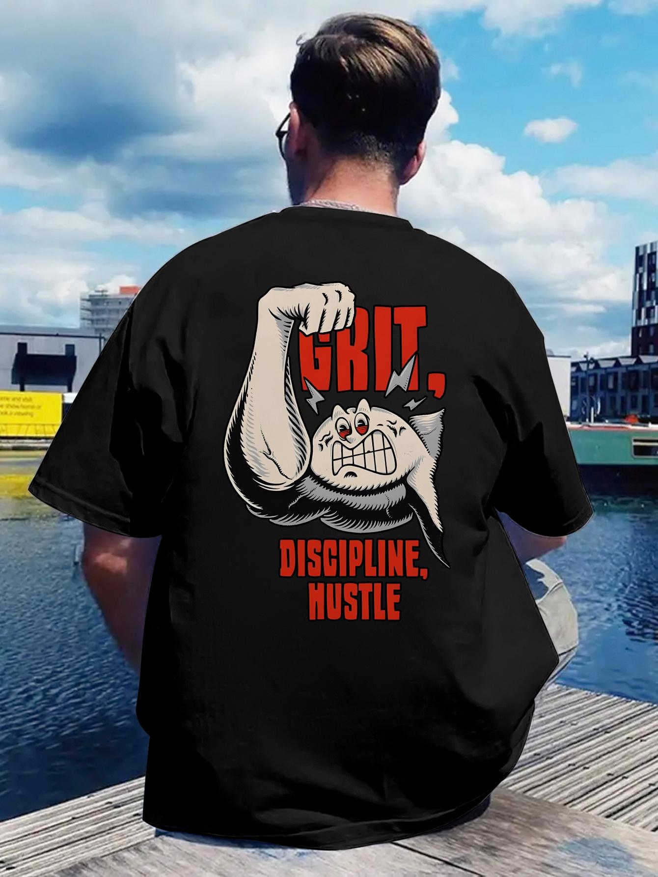 Inspirational Anime Graphic T-shirt -  Grit XL
