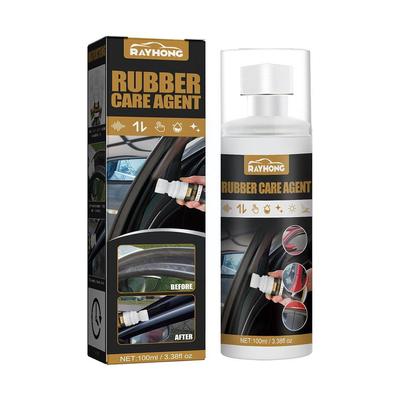 100ml Car Rubber Curing Agent Rubber Renovator Care Restorer Cleaner Care Supplies Car Polish Plastic Spray Liquid Agent Wa R9K0