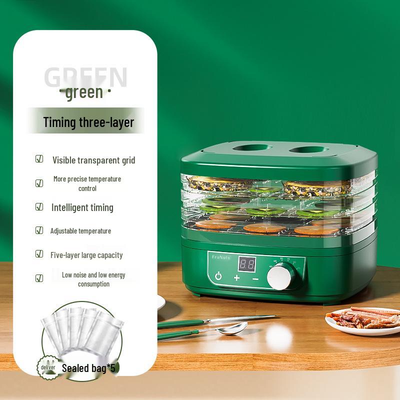 Compact Food Dehydrator for Fruits, Vegetables, Meats, and Pet Treats
