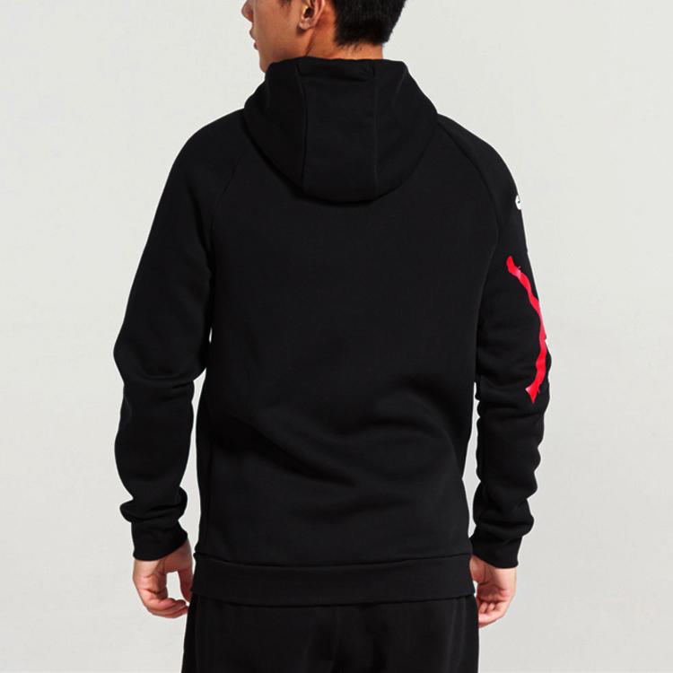 Jordan Pullover Herren Schwarz Mit Kapuze Moderater Cardigan CQ7706-010