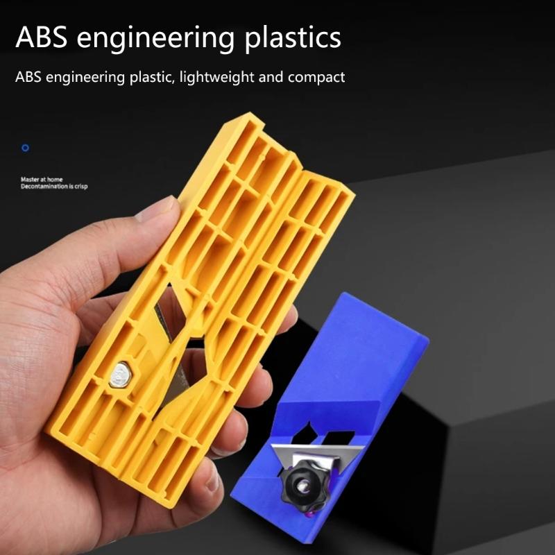 Gypsum Board V Type Chamfering Tool for Home Renovation and DIY Projects with SK5 Blade and Ergonomic Design Easy Carry