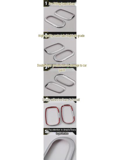 Compass 11-14 Roof Middle & Rear Reading Light Decorative Frame