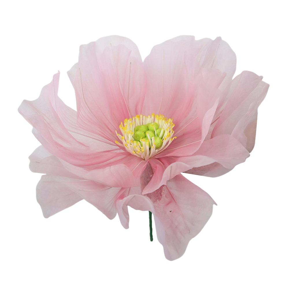 

Гигантский Имитация Пиона Цветок DIY Пряжа Цветок Новые Искусственные Цветы Цветочный Фон Украшение Стены розовый