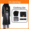 Jojo's Bizarre Adventure Golden Wind Cosplay Kostüm Ristu Nero Anime Charakter Outfit