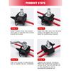 1Pc Insulation Piercing Connector 1Kv No Peeling Piercing Clamp High Low Voltage Cable Splitter Insulation Piercing Connector