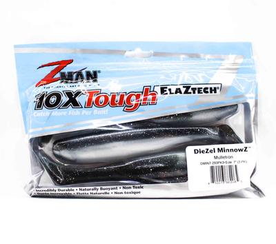 Zman Soft Lure Diezel MinnowZ 7 Inch 3/Pack Mulletron (2065)