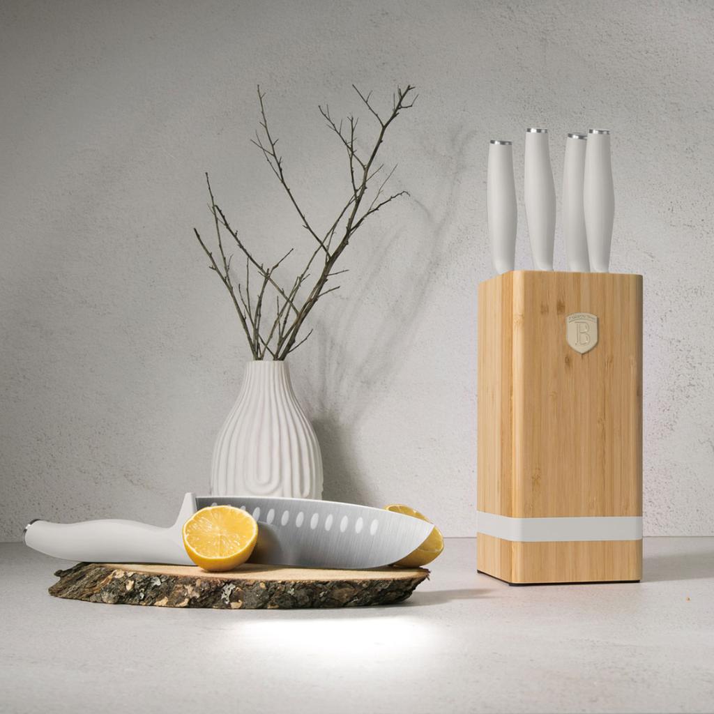 Berlinger Haus Bh-2973 Sahara Knife Set In Bamboo Block