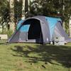 VidaXL 6-Person Blue Waterproof Dome Family Tent, Tent, Camping Shelter, Garden Shelter, Camping Tent, Shelter 4009462