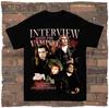 Interview med vampyren Retro 90-tal Gotisk Skräckfilm Grafisk T-shirt Herr Dam Vintage Bomull Kortärmad Unisex Tee