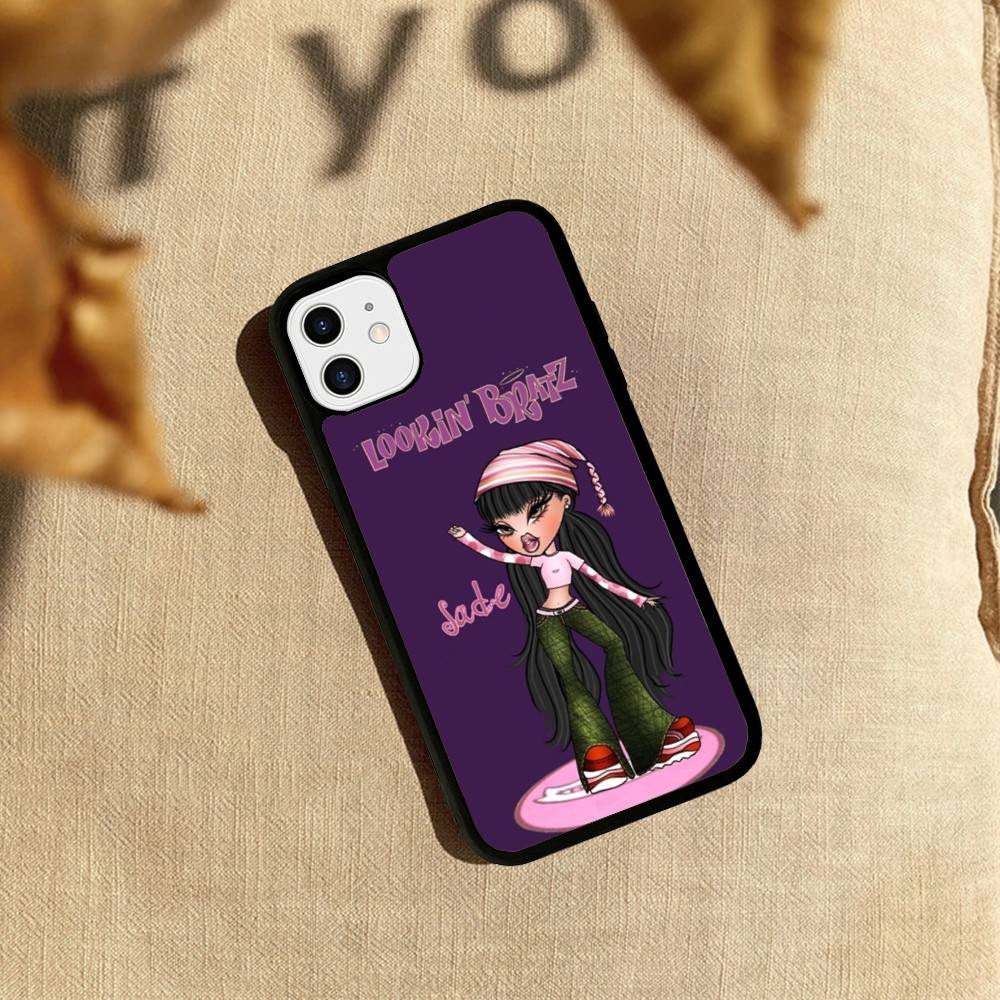B-Bratzs For iPhone 17 16 15 14 13 12 11 Mini Pro Max Plus PC+TPU Back Phone Cover