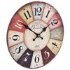 Vintage Wall Clock Colorful 30 Cm