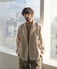 Another Office Italian Denim Coverall Jacket (Ecru)