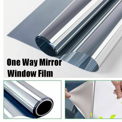 One Way Mirror Easy To Apply Frosted Glass Film Window Glass Sticker Window Film Daytime Privacy