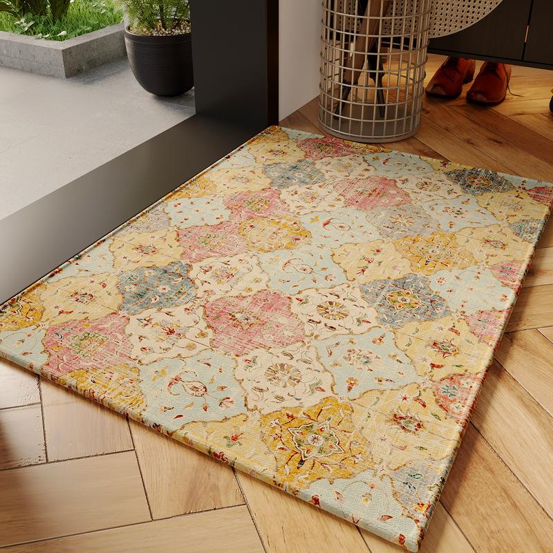 

Коврик для входной двери с легкой роскошью и высоким чувством грязеотталкивающего свойства, не требующий мытья, коврик для входной двери, коврик для дома 120x180cm