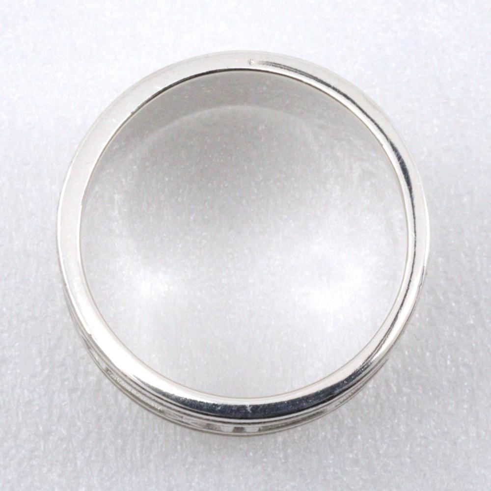TIFFANY&Co. Atlas wide Ring ring Silver925 #5.6(US Size) 7.8g Women Used