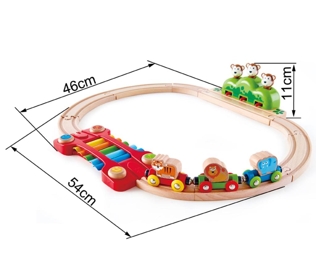 Hape Sound Rail and Monkey Set E3825 Pop-up