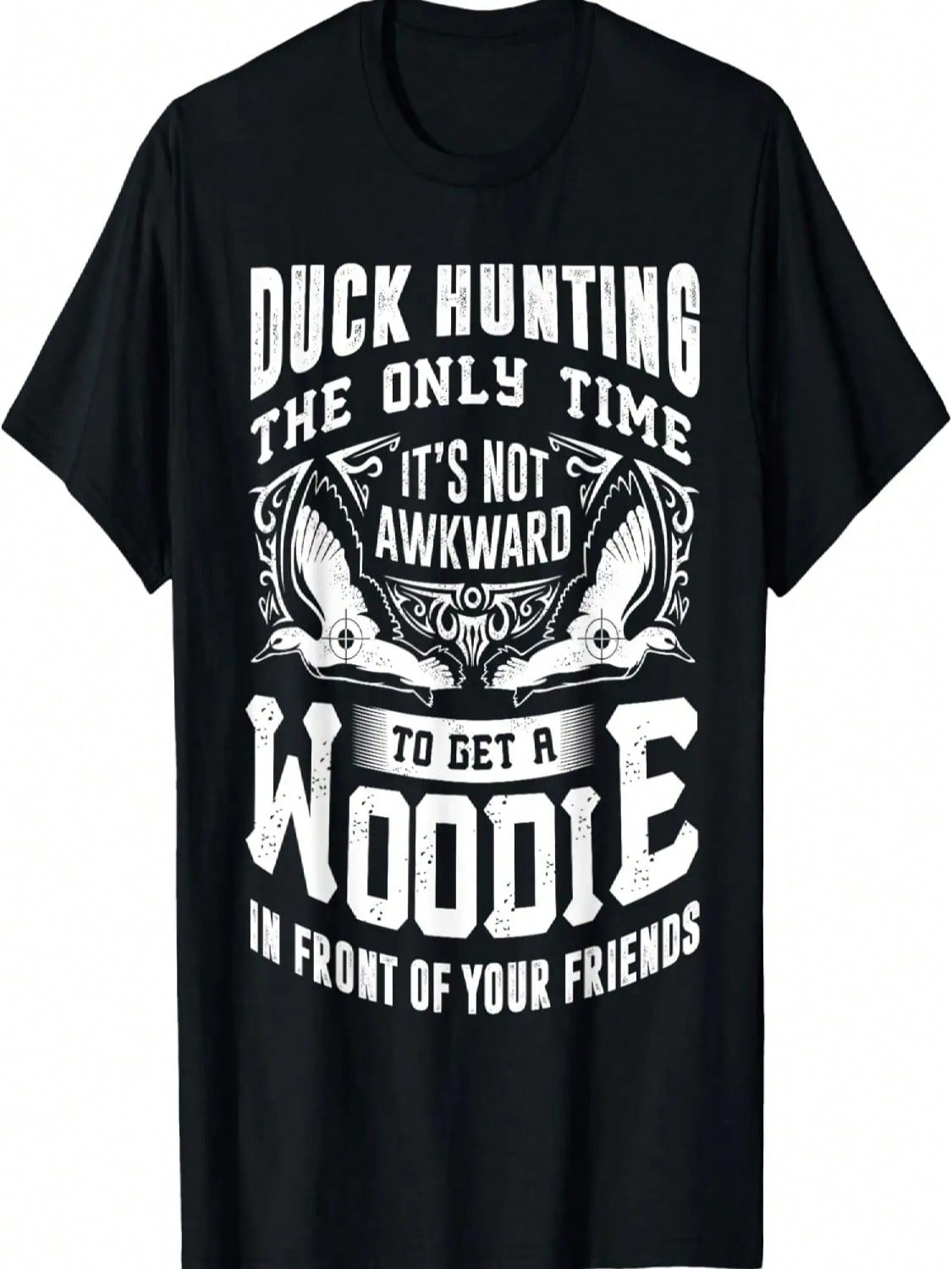 Duck Hunter Funny Joke Mens Duck Hunting Gifts T-Shirt S