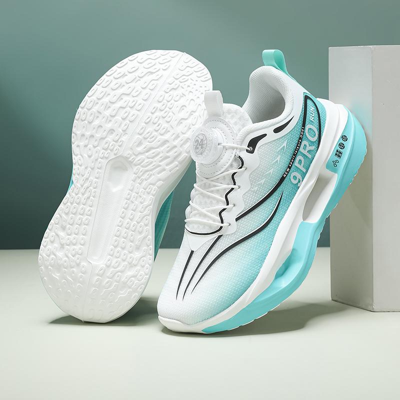 New Cushioning Running Shoes for Childrens Lightweight Sport Shoes Breathable Casual Sneakers Non-Slip Outdoor Boy Girl Training