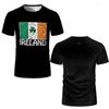 Flag Print T-shirt St Patrick's Day Clover Graphic Festival Casual Streetwear WIFRU Simple Classic Short Sleeve Tops