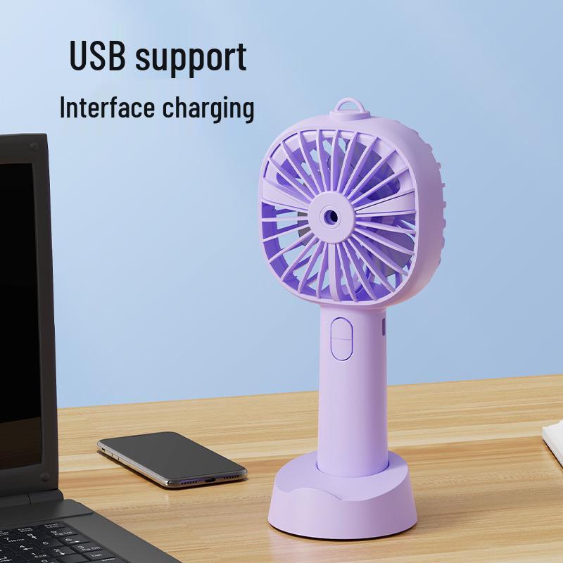 Portable Mini USB Spray Fan - Compact Electric Fan for Home & Office Use