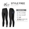 [Ceda Blue XWacoal] Sports Tights Style Free Bottom (Long Length) Sweat Absorbent Quick Drying UV Protection VCY299 Women's BL L