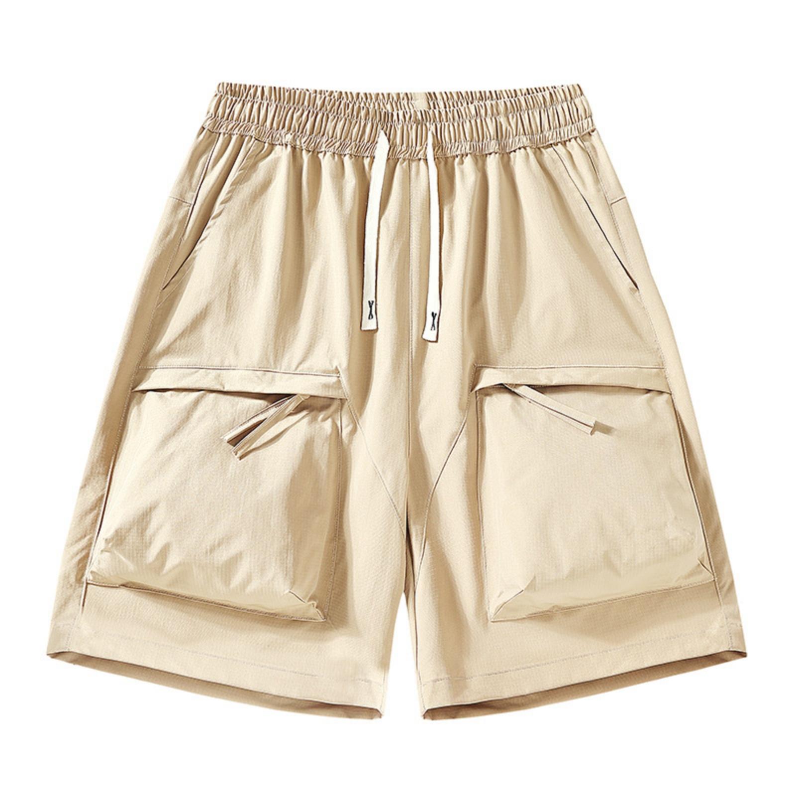 Men s Loose Fit Casual Cargo Shorts L