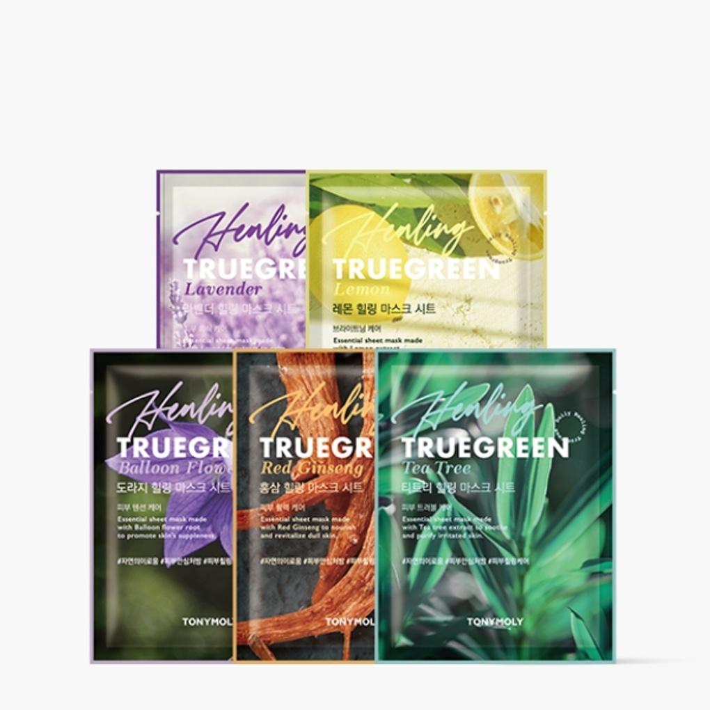 Tony Moly True Green Healing Mask Sheet (10+10)