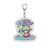 Huntress Girl Acrylic Key Ring Lumie Mira Zoie Anime Cute Pendant Cosplay Accessories Gifts for Fans Collection Merchandise Premium Quality