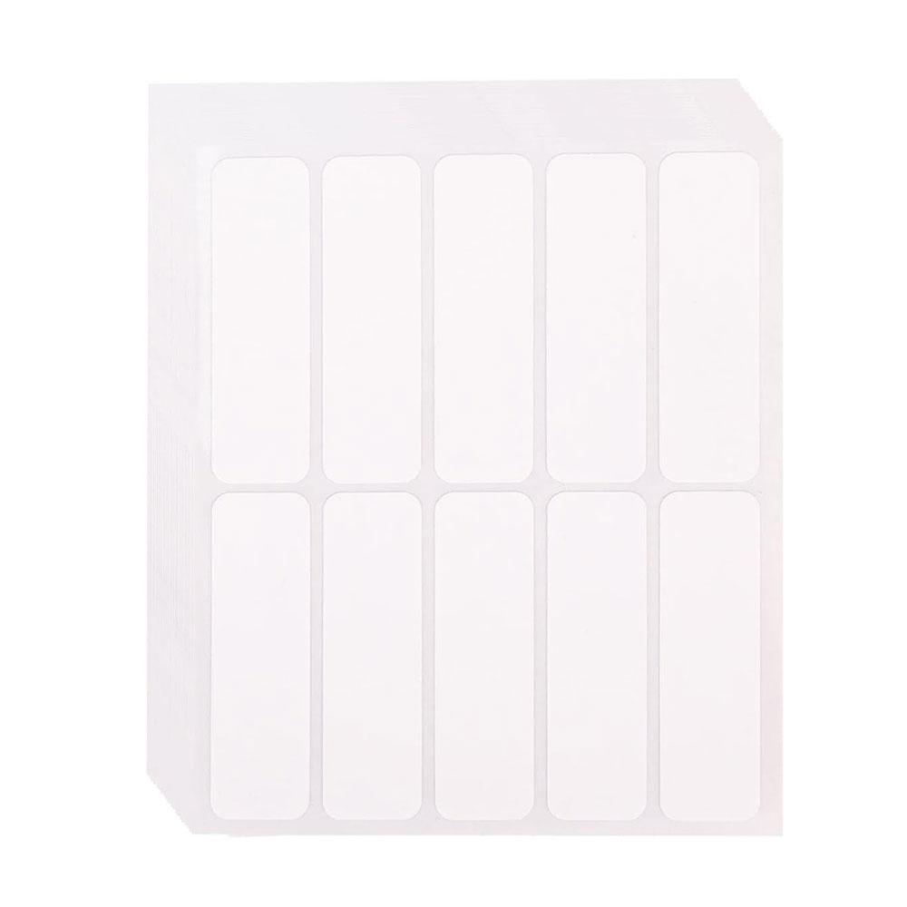 8/10/50 Pcs No Iron Labels Writable Fabric Clothing Name Stick Washable Label For Kids Adults School Camp Home Daycare Nursing