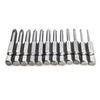 12Pcs 50mm 1/4 Inch Hex Shank Magnetic Cross Screwdriver Bits Drilling Tool