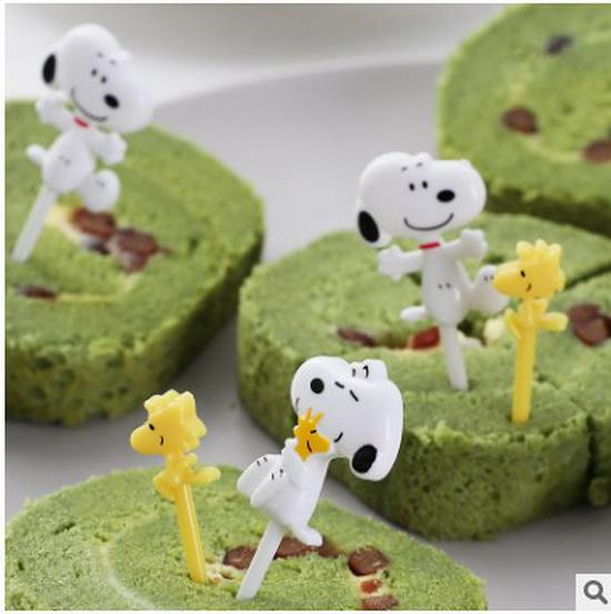 Animal Farm Mini Bento Picks: Cute Plastic Fruit Forks for Children's Bento Decoration