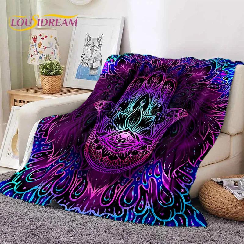 Evil Eye Turkey Blue Nazar Eye of Horus Soft Flannel Blanket for Beds Bedroom Sofa Picnic,Throw Blanket for Outdoor Leisure Gift