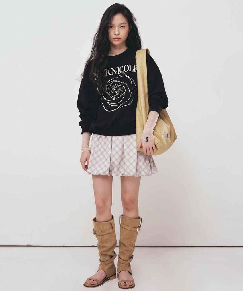 Nick&Nicole Leather Wrinkle Tote Bag_Butter