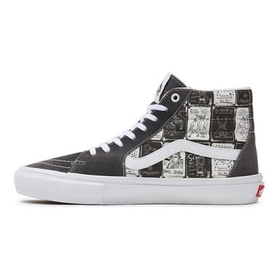 Daniel Johnston x Skate Sk8-Hi Hi, How Are You Project Sneakers Unisex Grigio Corvo VN0A5FCCAO7