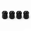 4Pcs Aluminum Car Tire Valve Caps Diamond Tyre Valve Airtight Cover Waterproof Dust For Alfa Romeo Giulietta GT 159 Automobiles Ctv122