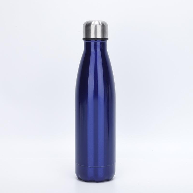 Stainless Steel Double-Layer Insulated Cola Bottle Bowling Cup for Outdoor Sports