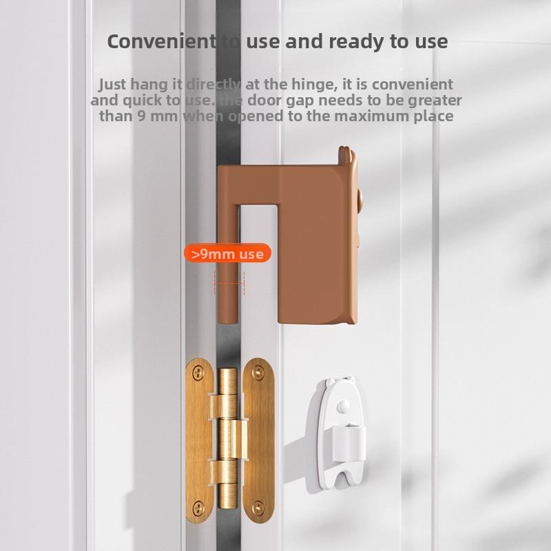 Door Seam Anti-pinch Hand Baby Safety Door Blocking Artifact Door Closing Anti-collision Door Card Door Clip Children Anti-squeeze Hand Door Stop